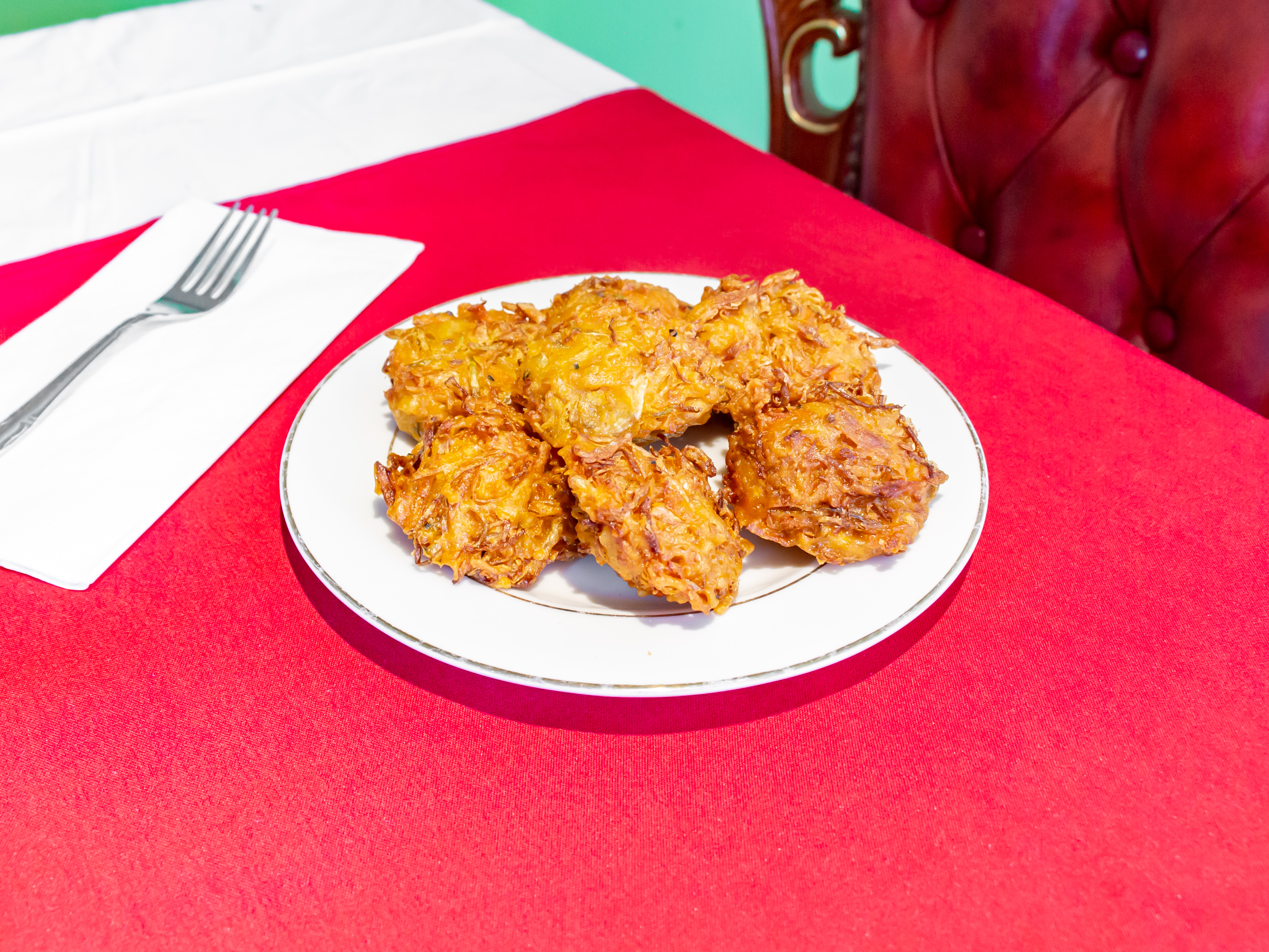 Order Vegetable Pakora food online from Indian Delight store, Catonsville on bringmethat.com