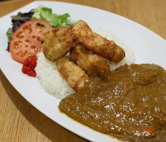 Order Karaage Chicken Curry food online from Terakawa Ramen store, Philadelphia on bringmethat.com
