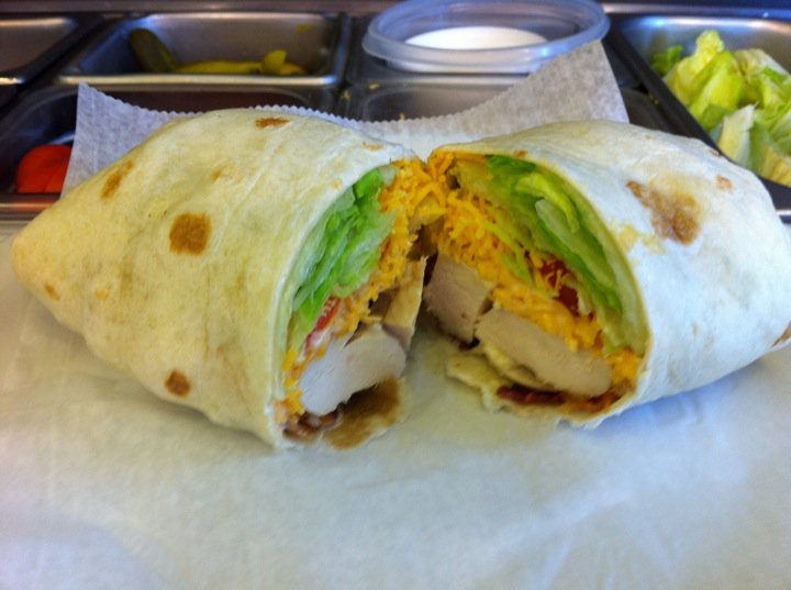 Order Chicken Bacon Ranch Wrap food online from Cafe De Jeanola store, Westmont on bringmethat.com