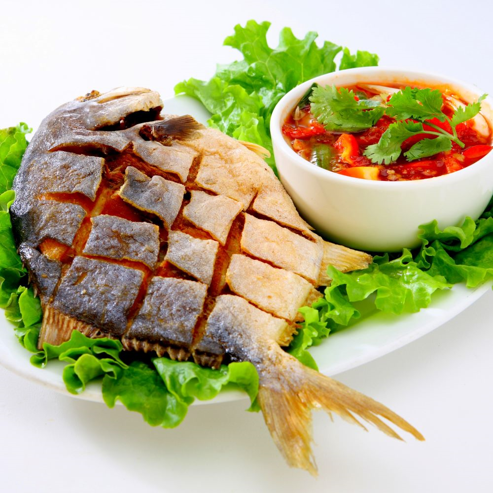 Order Whole Fish of The Day food online from Zabb Thai Spice Kitchen store, Las Vegas on bringmethat.com