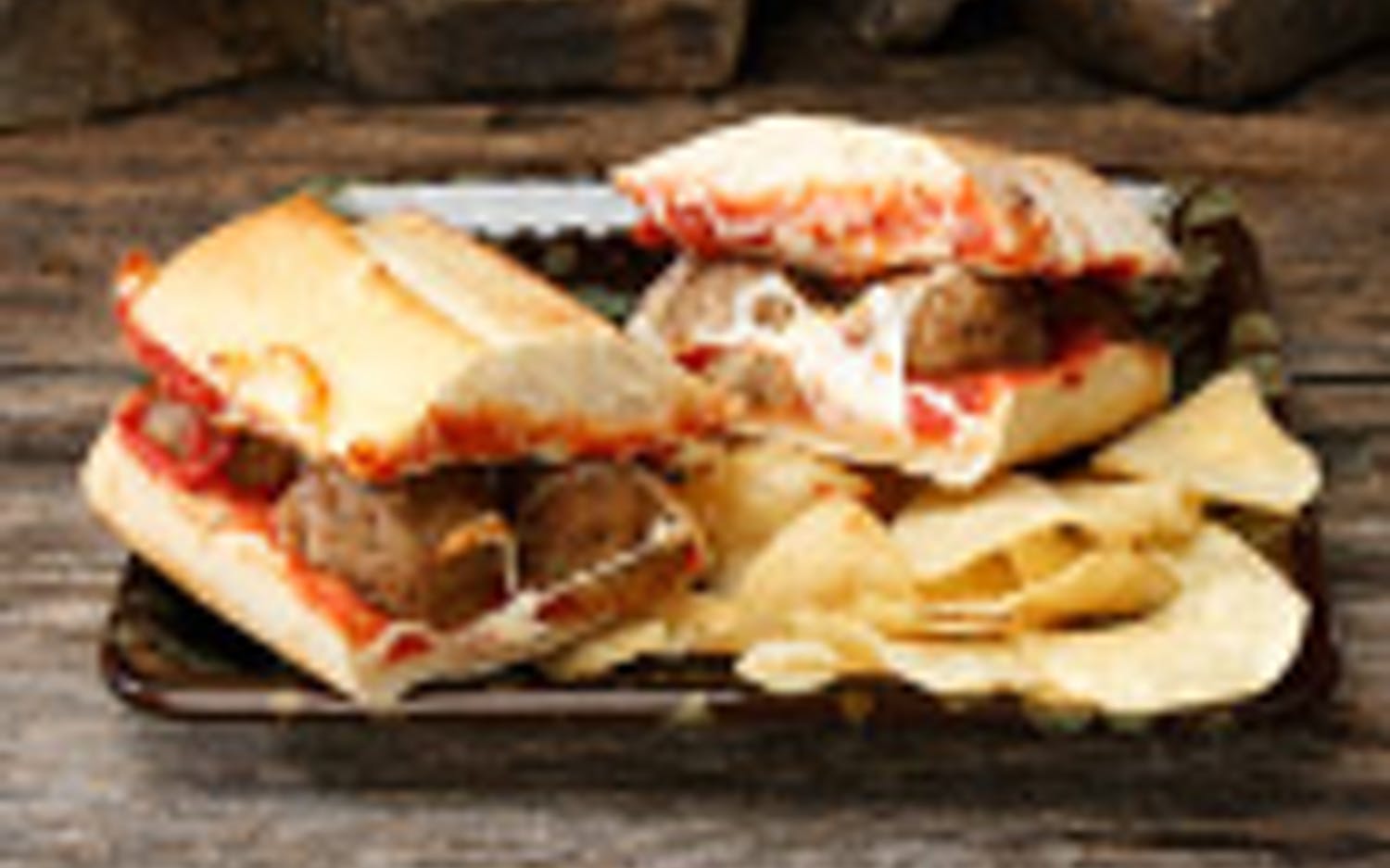 Order Meatball Parmesan Sub food online from Extreme Pizza store, Alamo on bringmethat.com