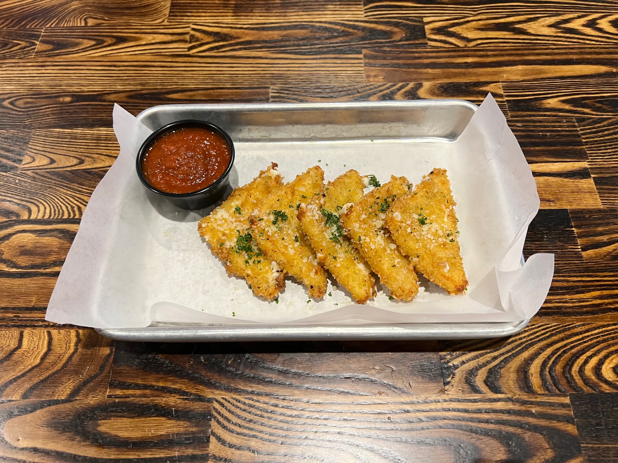Order Fried Mozzarella food online from Ten Pin Alley store, Hilliard on bringmethat.com