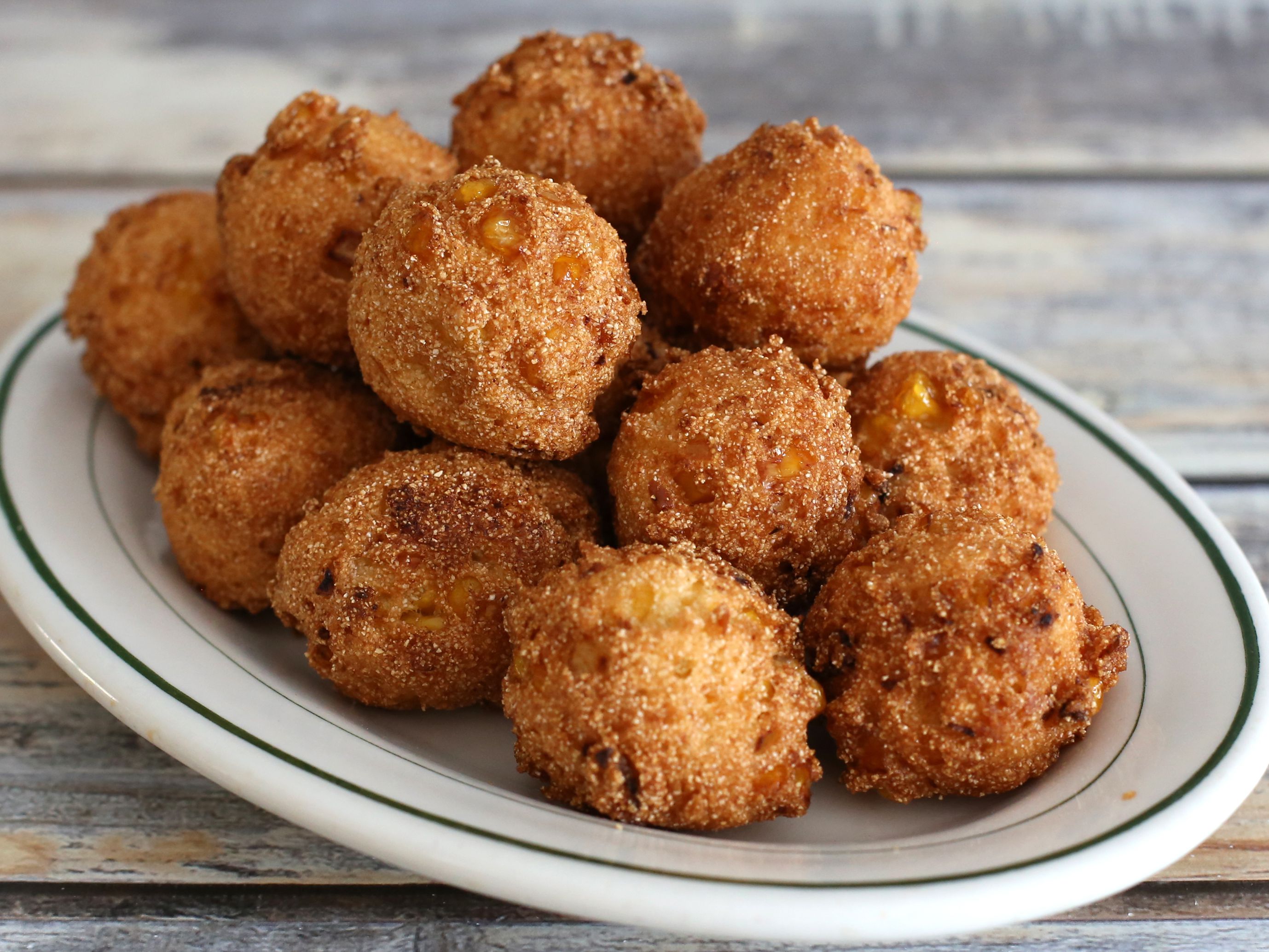 Order Hush Puppies food online from Jj Fish & Chicken store, Forest Park on bringmethat.com
