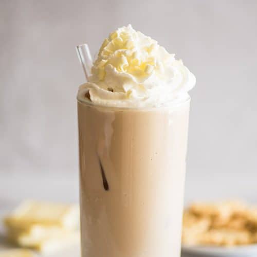 Order Iced White Chocolate Mocha food online from The Beanery And Cafe store, California on bringmethat.com