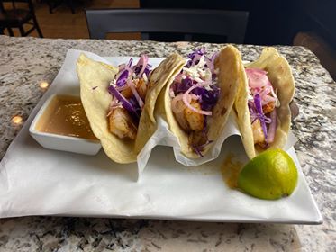 Order 3 Tacos del Mar food online from El Patron store, Sand Springs on bringmethat.com