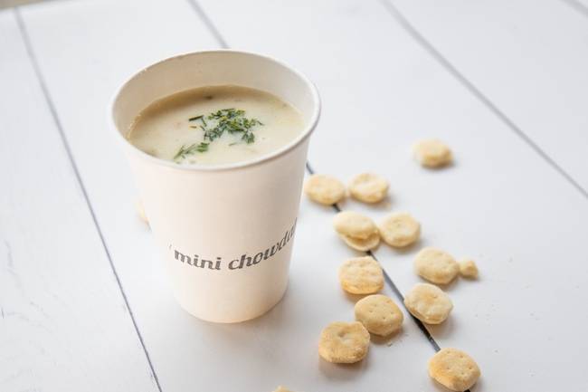 Order Mini Chowdah food online from Brown Bag Seafood store, Chicago on bringmethat.com