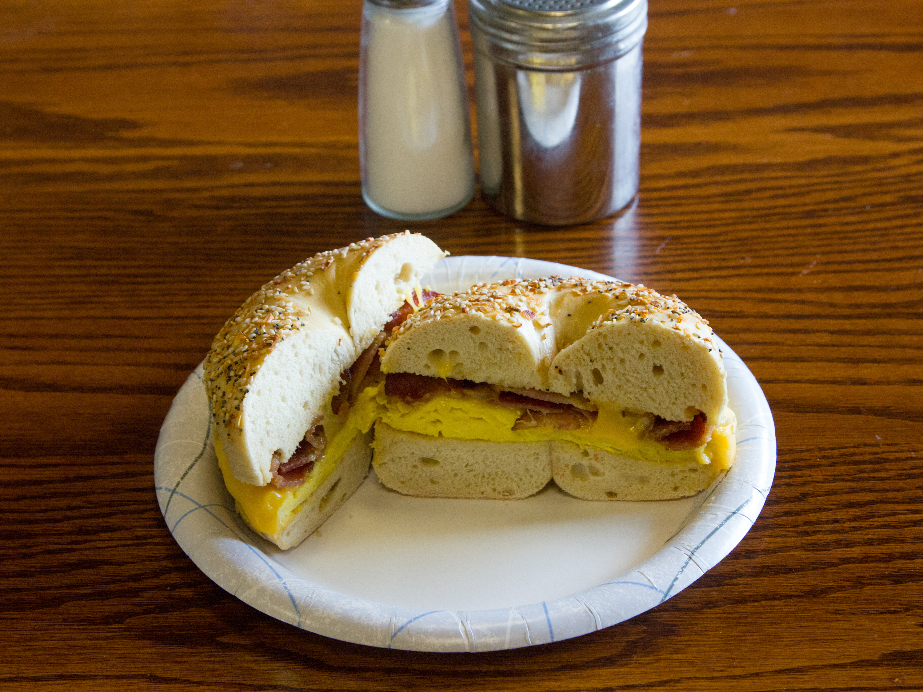 Order 2 Eggs Sandwich food online from All American Bagel & Barista Ii store, Rockaway on bringmethat.com