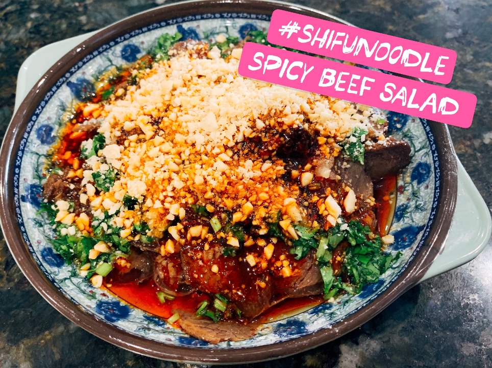 Order Spicy Beef Salad 夫妻肺片 food online from Shifu Noodle store, San Antonio on bringmethat.com