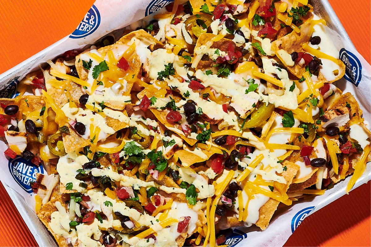 Order Southwest Nachos food online from Dave & Buster store, McDonough on bringmethat.com