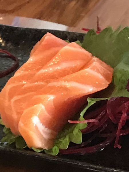 Order Salmon Sashimi food online from Seksun Sushi store, Chandler on bringmethat.com