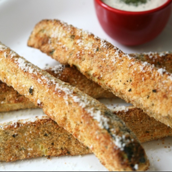 Order Breaded Zucchini Sticks food online from Pudge Bros Pizza store, Denver on bringmethat.com