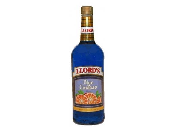 Order Llord's Blue Curacao - 1L Bottle food online from Josh Wines & Liquors Inc store, New York on bringmethat.com