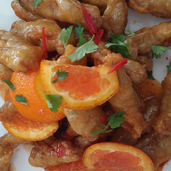 Order Orange Chicken food online from Life Thai Fusion store, Santa Clarita on bringmethat.com