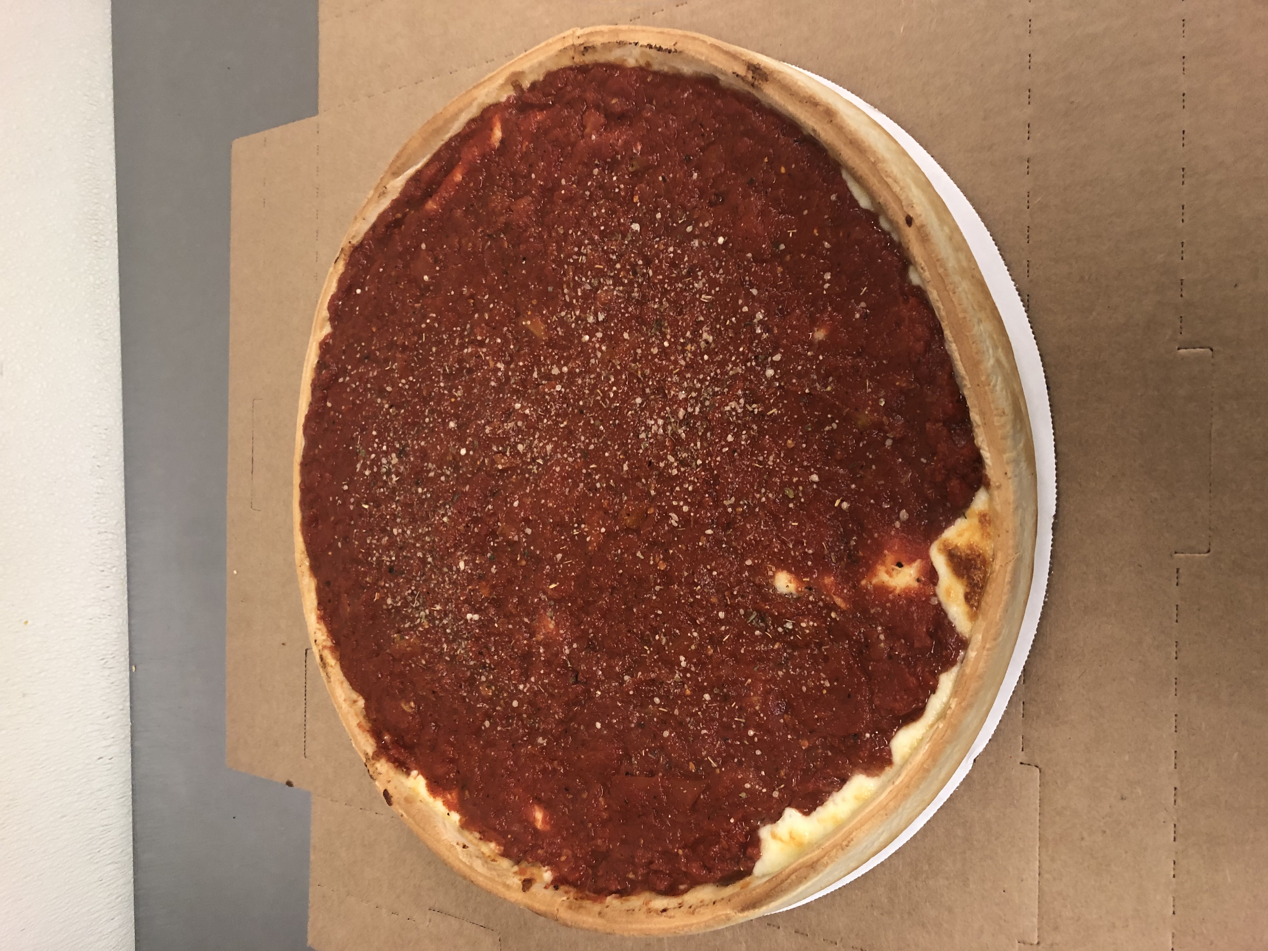 Order Build Your Own Chicago Style Pizza food online from Rosatis Pizza store, Franklin on bringmethat.com
