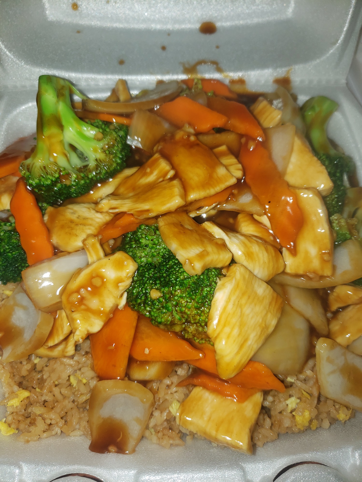 Order Chicken with Broccoli food online from Fuji To Go store, Bedford on bringmethat.com