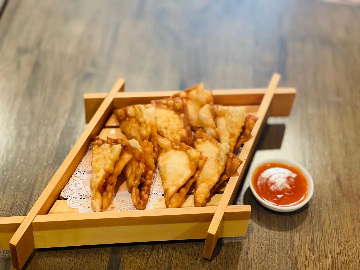 Order Crab Rangoon (Small) food online from Sushi express store, Brookline on bringmethat.com