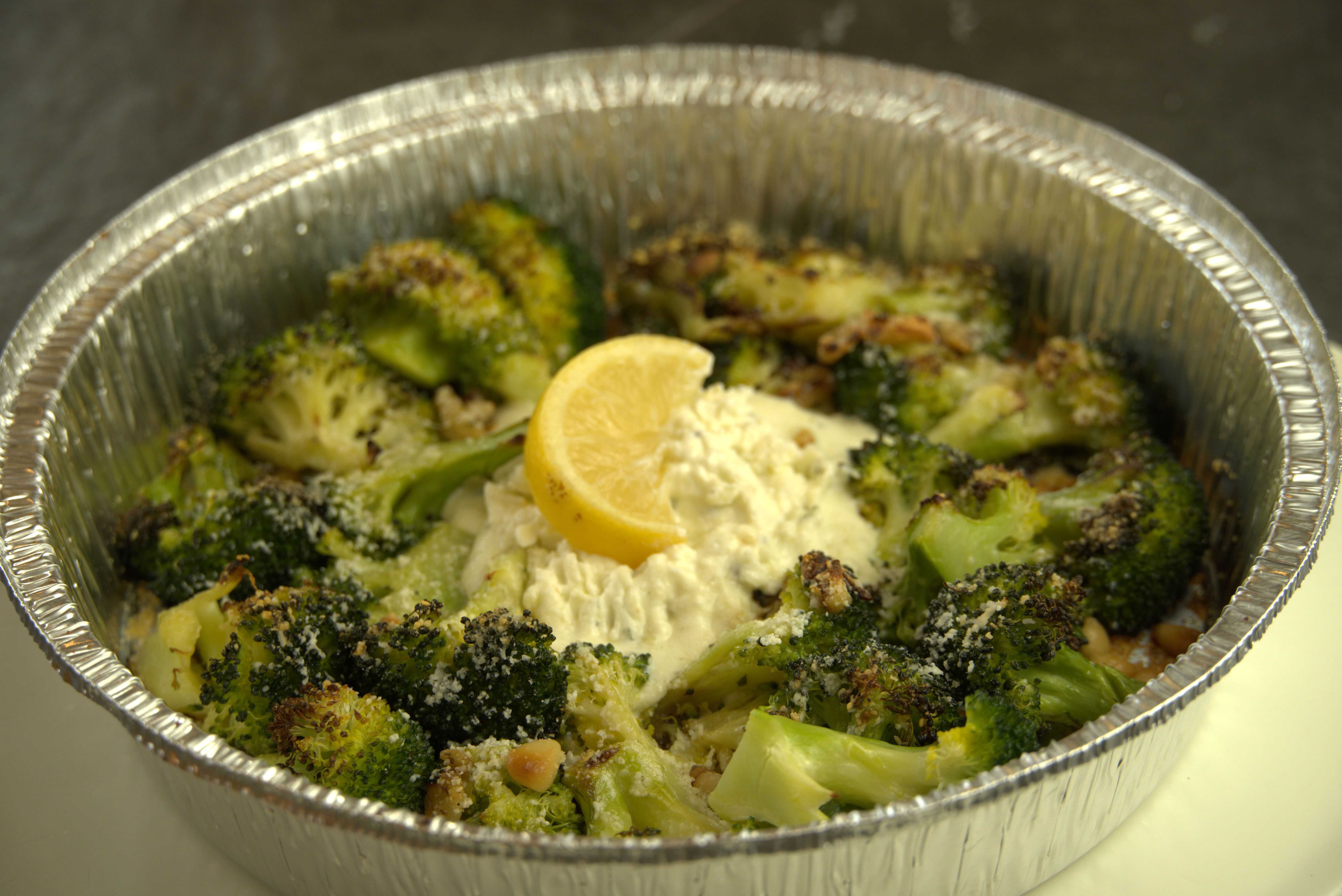 Order Roasted Broccoli  food online from Flippers Pizzeria store, Saint Petersburg on bringmethat.com