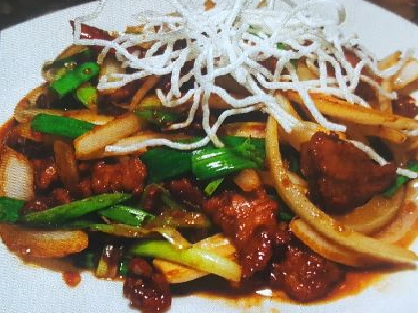Order Mongolian Beef food online from China Wok store, Palm Desert on bringmethat.com