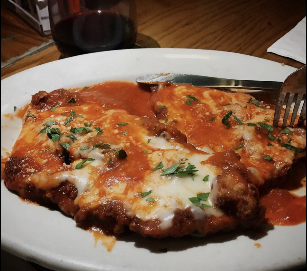 Order Chicken Parm food online from Foleys Club Lounge store, Pleasantville on bringmethat.com