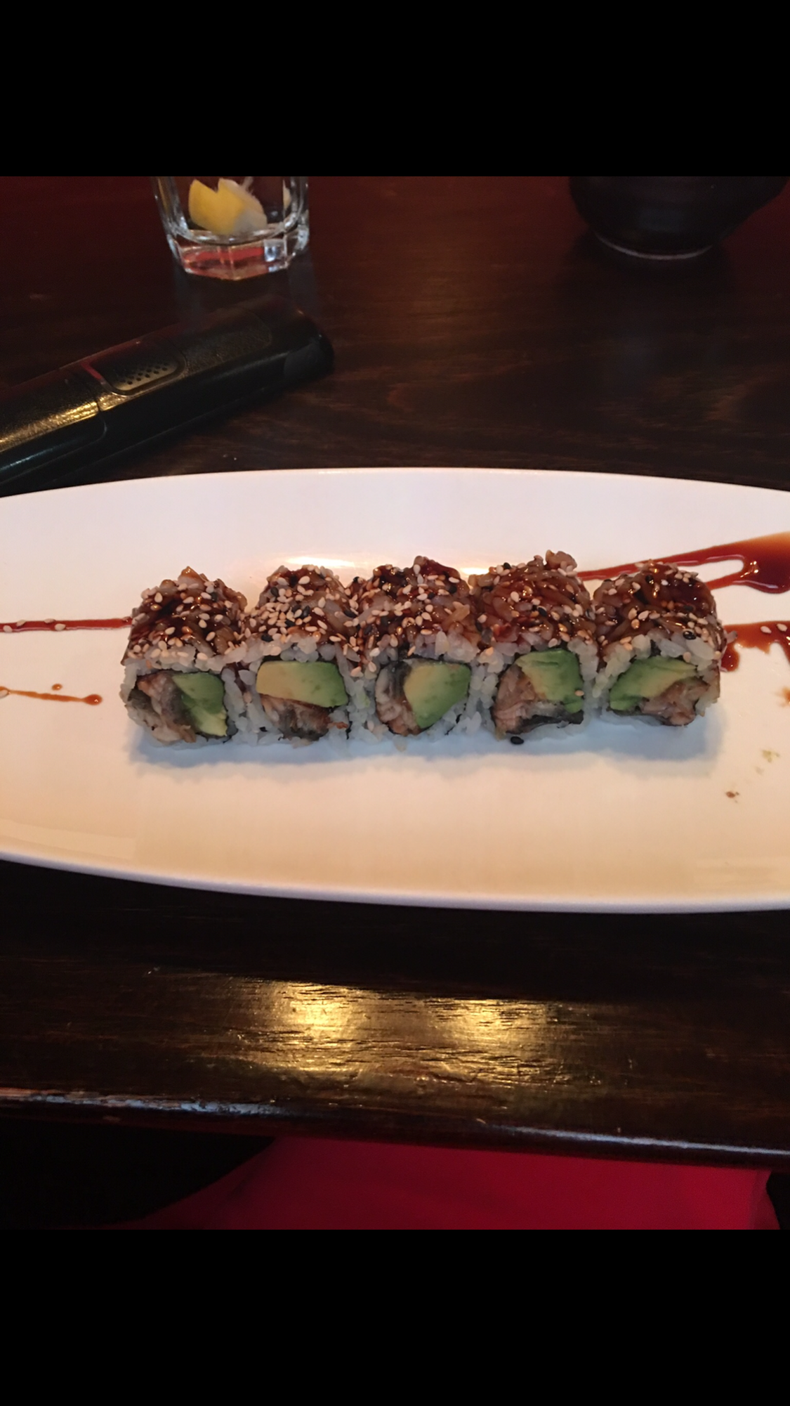 Order Eel Avocado Roll food online from Blossom Asian Bistro store, Summit on bringmethat.com