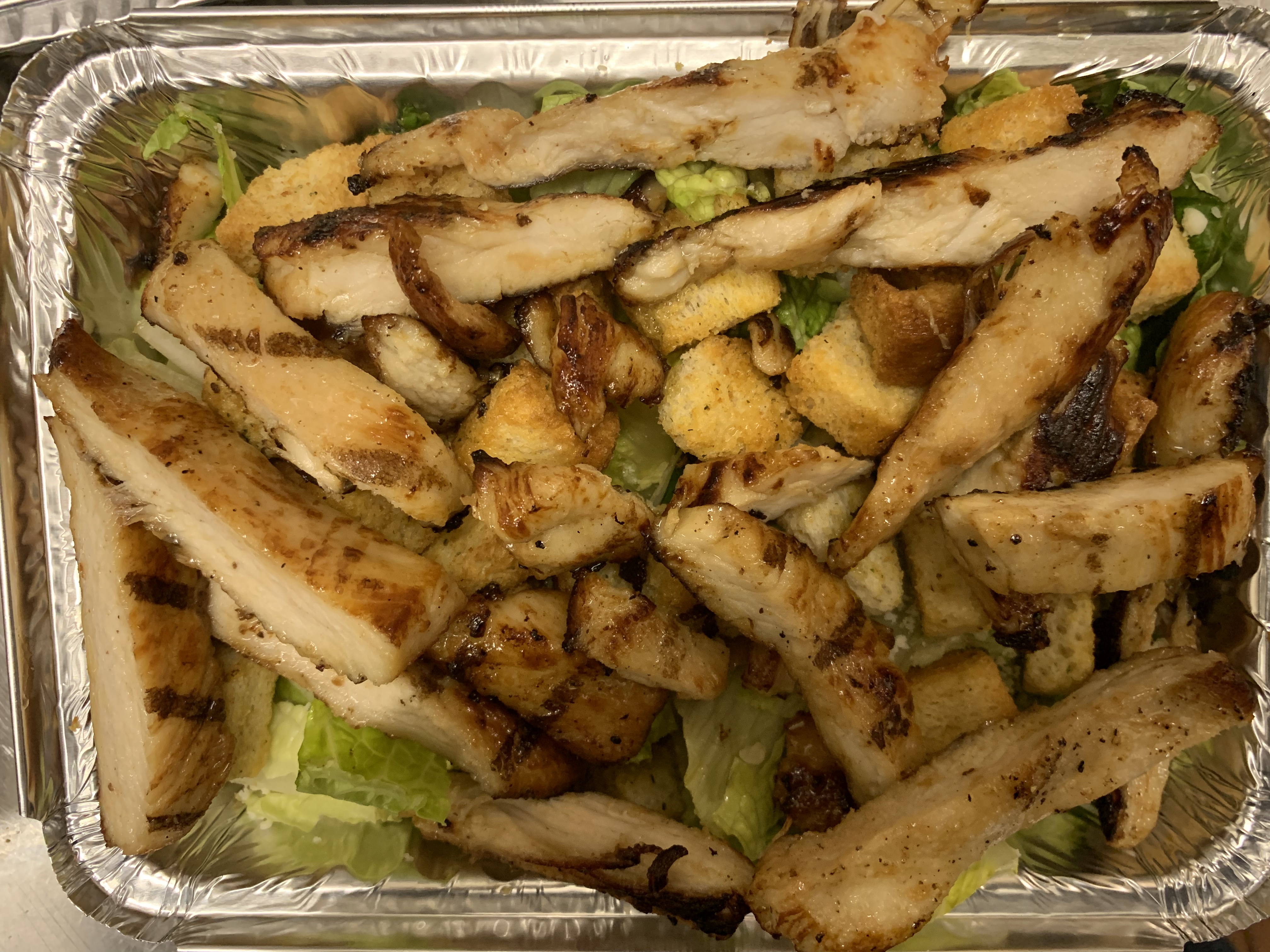 Order Chicken Caesar Salad food online from Sbarro store, Wilmington on bringmethat.com