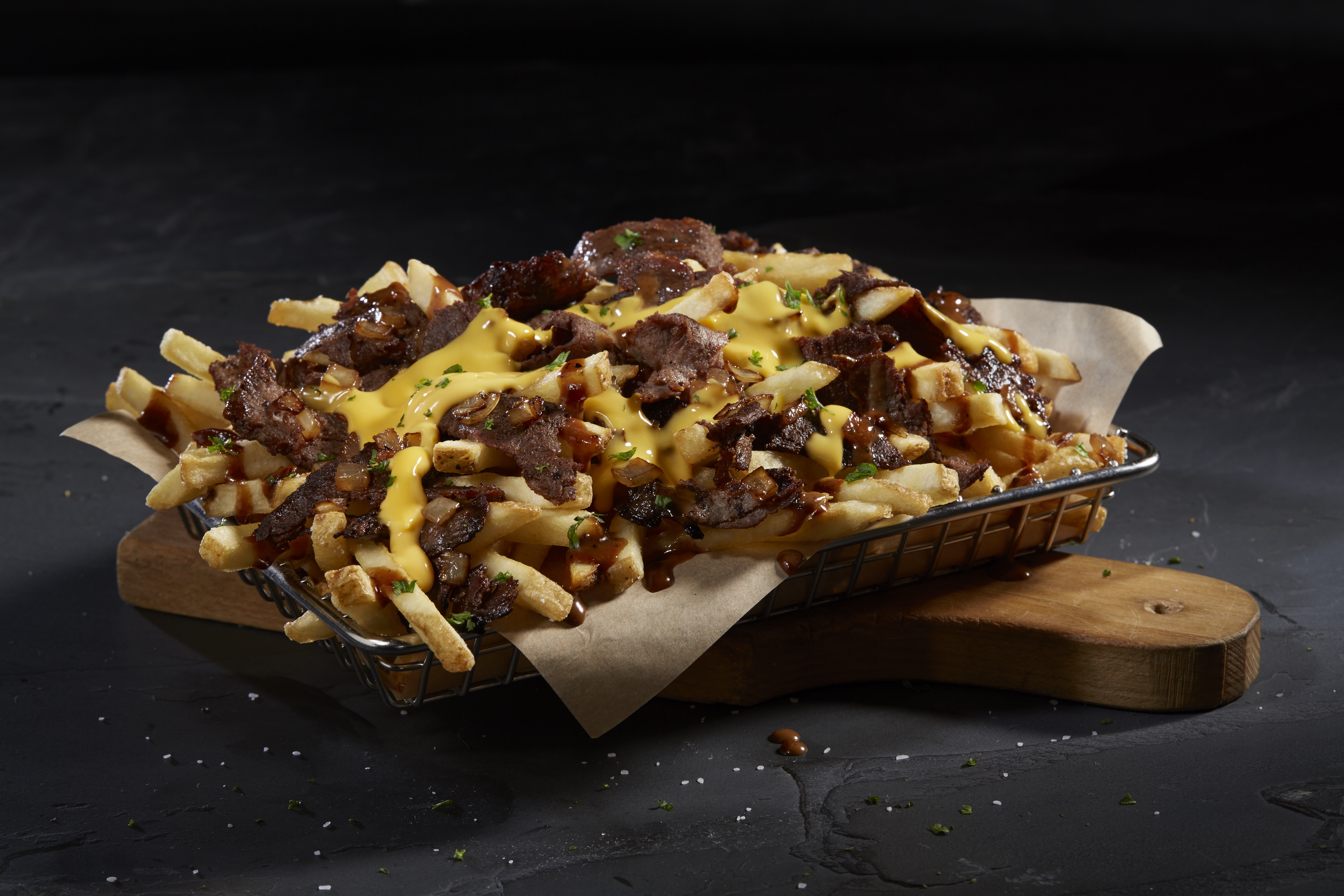 Order NY Cheesesteak Fries food online from Wings Of New York store, South Bound Brook on bringmethat.com