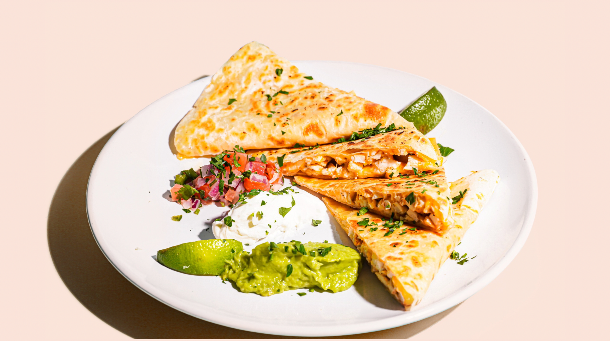 Order Quesadilla food online from Oasis Cafe store, Flushing on bringmethat.com