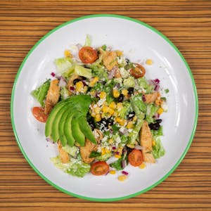 Order Mexican Chopped Chicken Salad  food online from Zebra House Coffee store, San Clemente on bringmethat.com