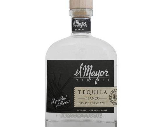 Order El Mayor Tequila Blanco 750 ml (40% ABV) food online from Pacific Liquor Market store, Bell Gardens on bringmethat.com