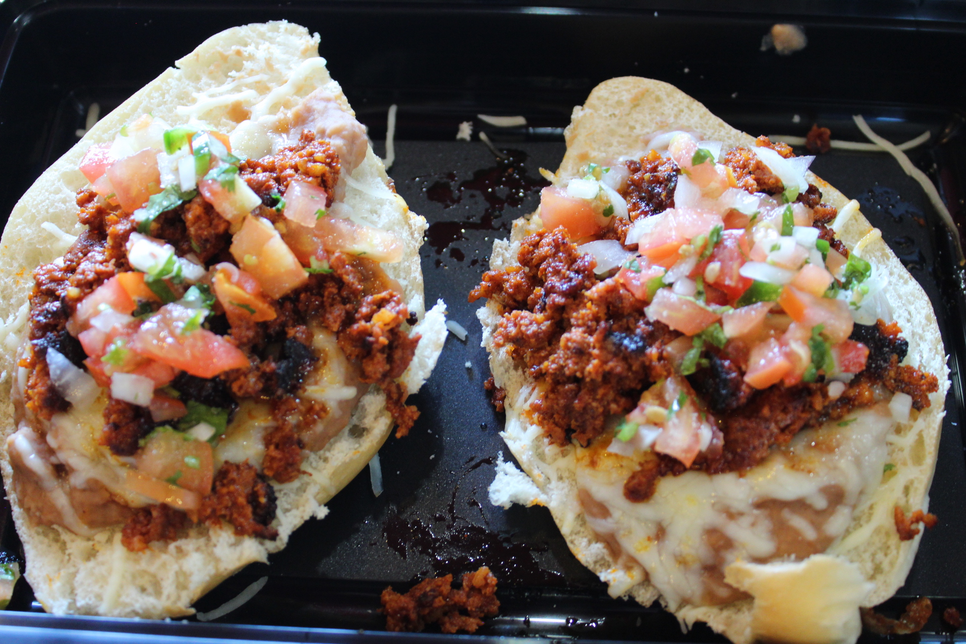 Order Molletes food online from La Paloma Taqueria store, Balch Springs on bringmethat.com