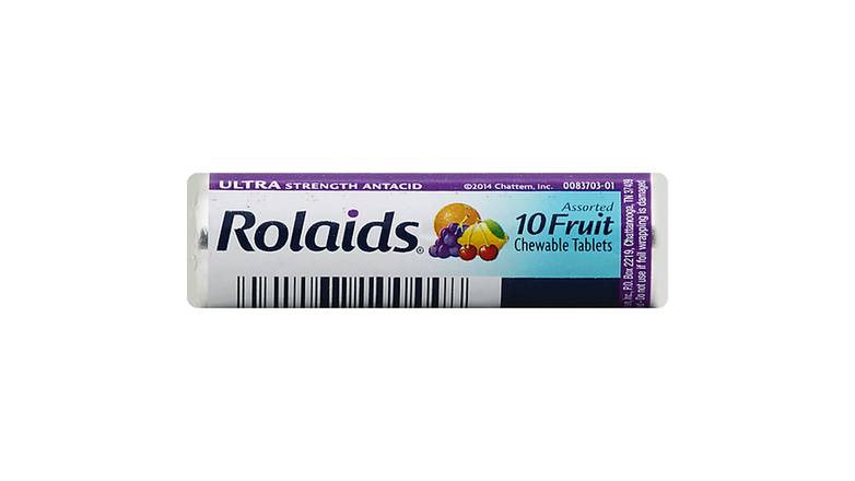 Order Rolaids Antacid, Ultra Strength, Chewable Tablets, Assorted Fruit food online from Aldan Sunoco store, Aldan on bringmethat.com