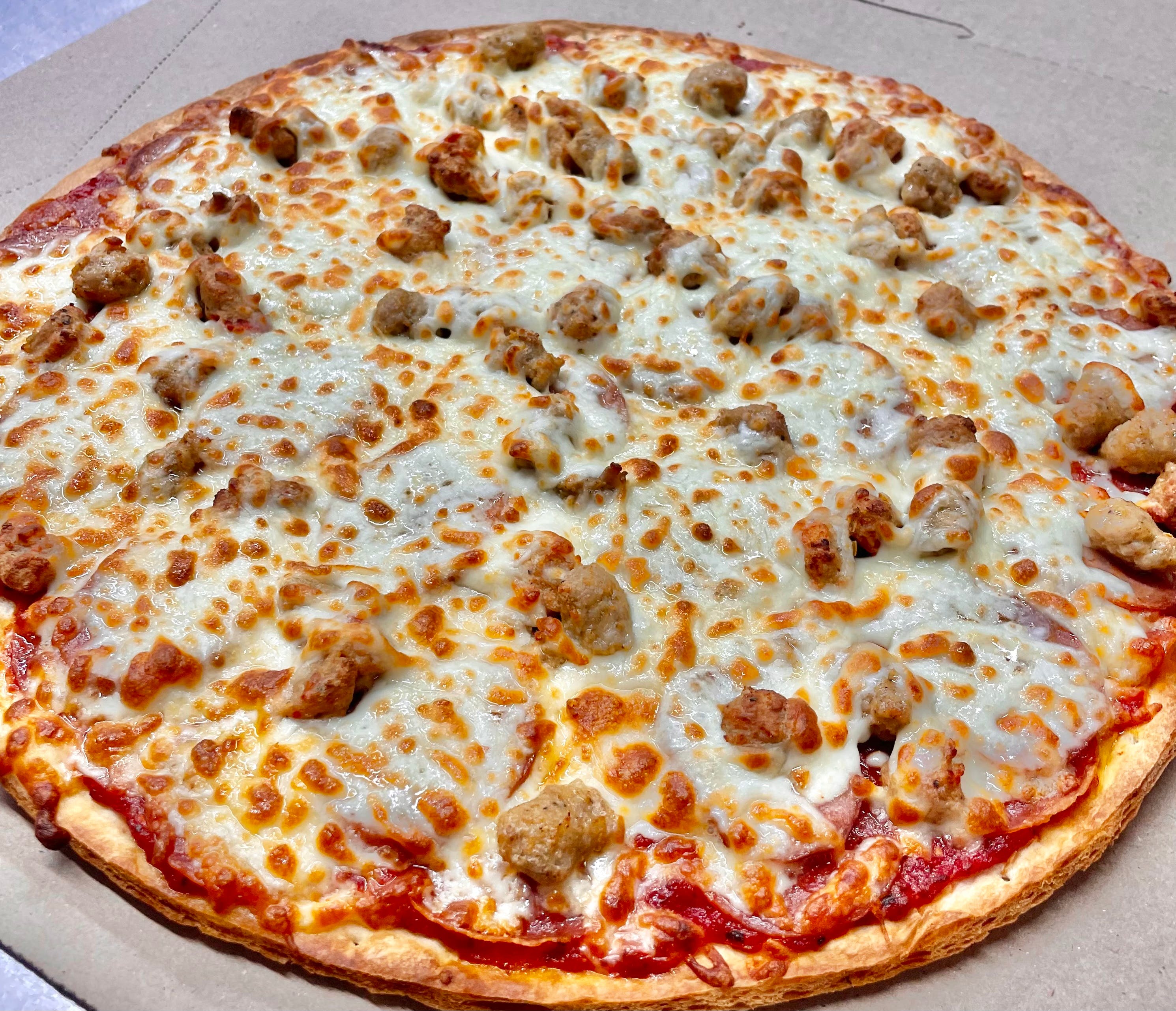 Order Bada Bing Bada Boom Pizza - Small 9" food online from Jimmy's Pizza store, Cold Spring on bringmethat.com