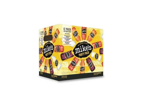 Order Mike's Hard Lemonade Variety Pack - 12x 11.2oz Bottles food online from Kirby Food & Liquor store, Champaign on bringmethat.com