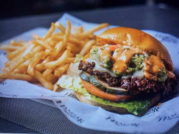 Order LAX BURGER food online from Hangar 11 Burgers & Brews store, Kew Gardens on bringmethat.com