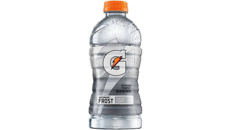 Order Gatorade Frost Glacier Cherry Bottle food online from Trumbull Mobil store, Trumbull on bringmethat.com