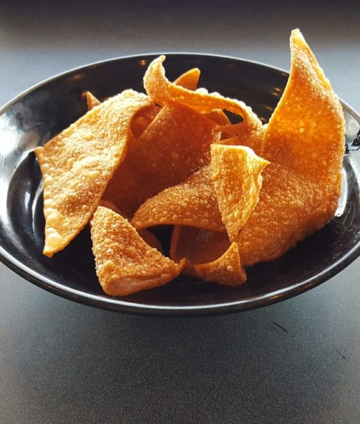 Order S40. Fried Wonton Chips food online from Asia Bowl & Grill store, Fort Worth on bringmethat.com