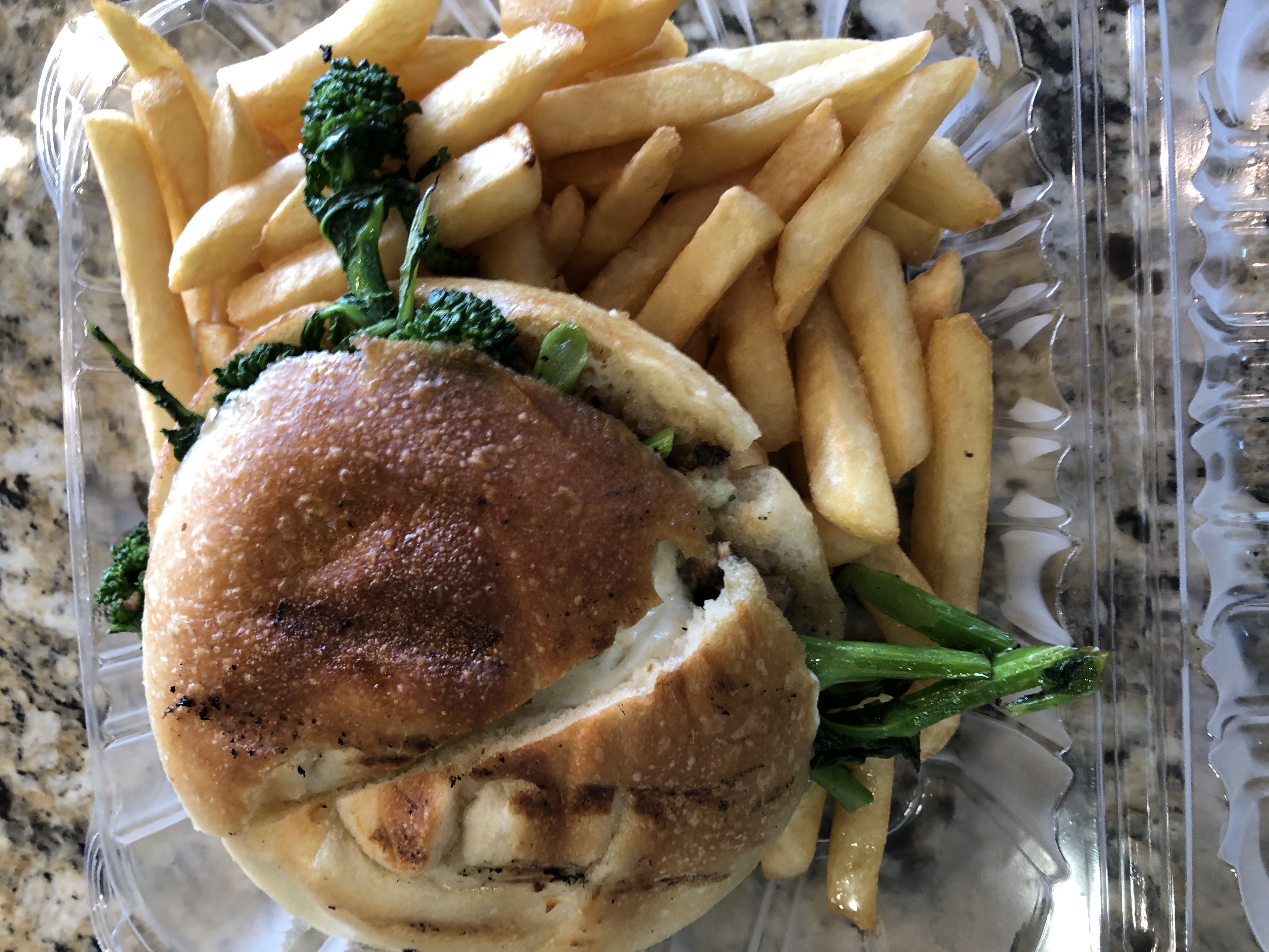 Order Broccoli Rabe Panini food online from Toskana Pizzeria Restaurant Cafe store, Little Neck on bringmethat.com