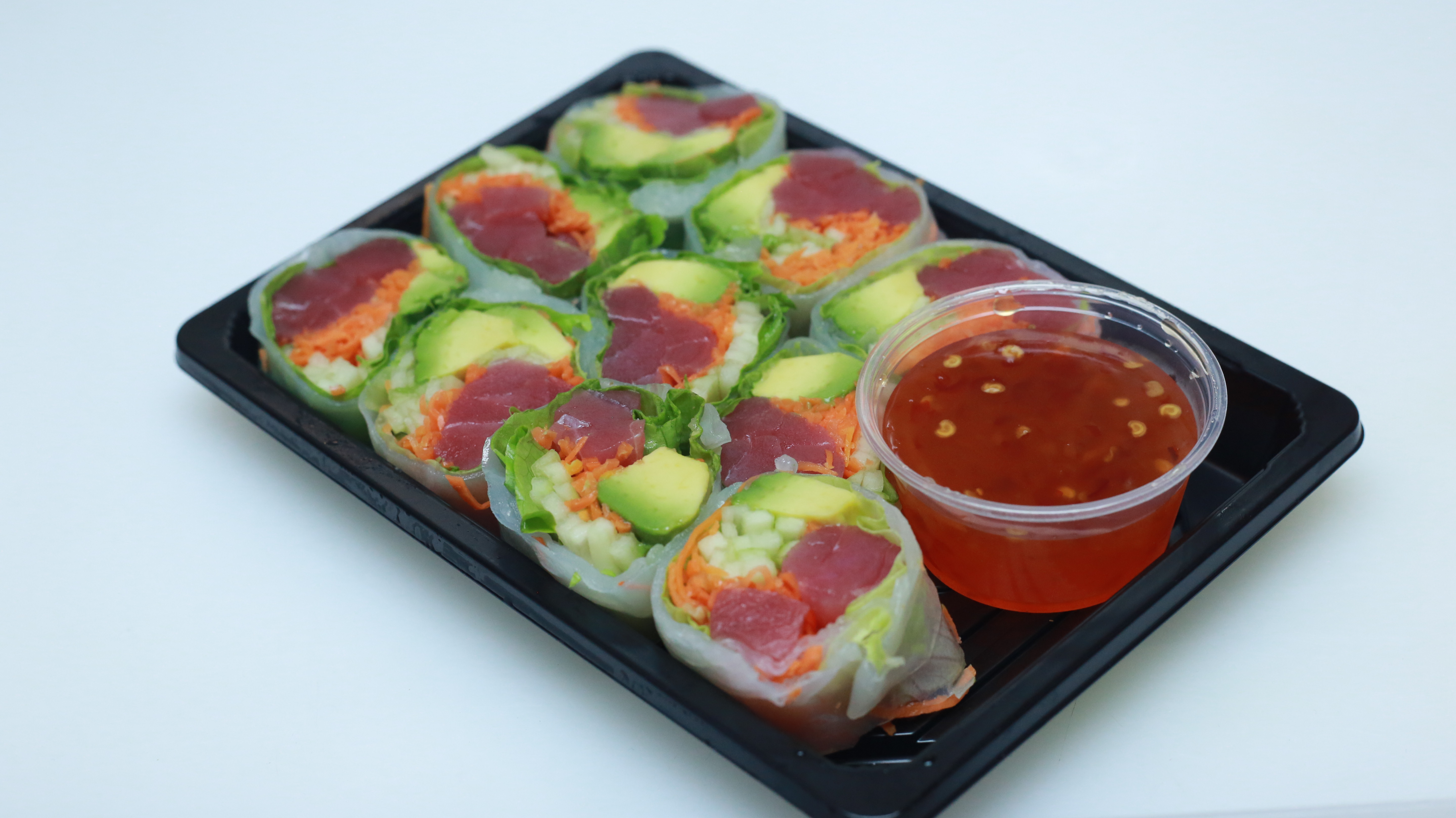 Order Tuna Spring Roll food online from Van Sushi Cafe store, Vernon Hills on bringmethat.com