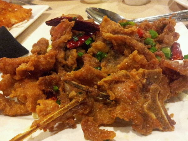 Order C15. Pork Chop with Salt and Pepper food online from Red Ginger China Bistro store, Corona on bringmethat.com