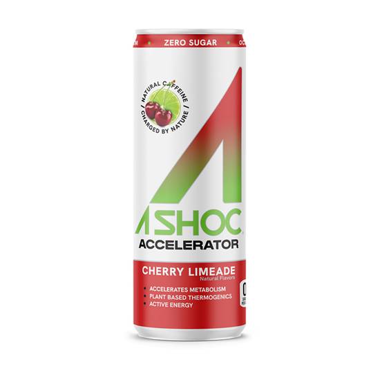 Order A Shoc Accelerator Zero Sugar Energy Drink Cherry Limeade (12 oz) food online from Rite Aid store, Canton on bringmethat.com
