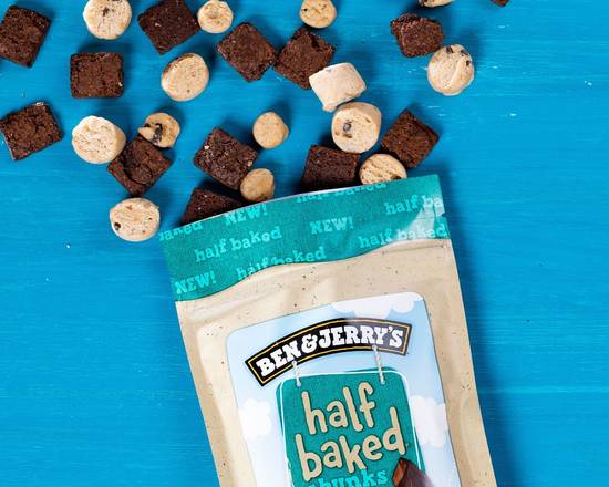 Order Half Baked® Cookie Dough Chunks food online from Ben & Jerry's store, Highland Village on bringmethat.com