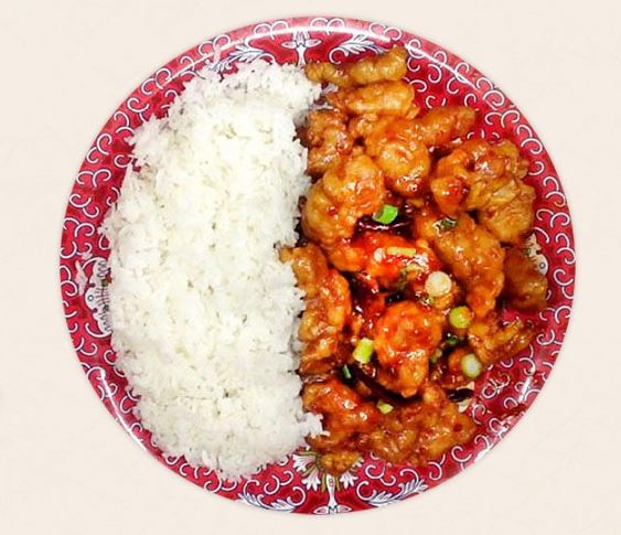 Order 36. General Tso's chicken food online from OMART Coffee Shop store, Killeen on bringmethat.com