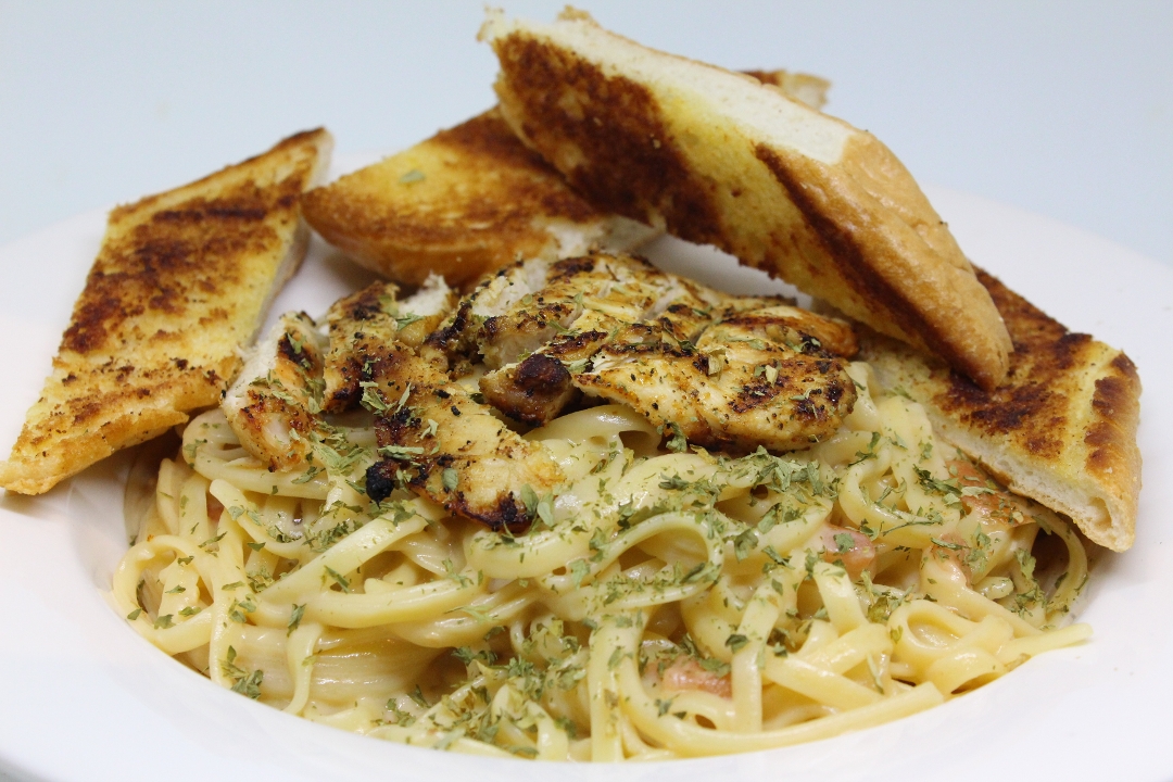 Order PASTA BOWL food online from First Break Sports Bar store, Sterling on bringmethat.com