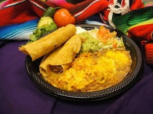 Order  Thursday Flauta Plate food online from Perico's store, Albuquerque on bringmethat.com