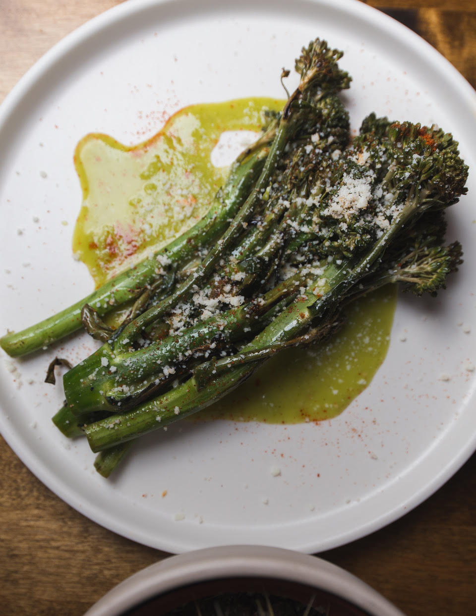 Order Grilled Broccolini food online from Mas Chingon store, Omaha on bringmethat.com