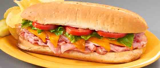 Order Ham and Cheddar food online from Mazzio's Italian Eatery store, Winder on bringmethat.com