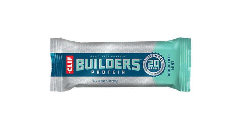 Order Clif Builders Protien Chocolate Mint food online from Trumbull Mobil store, Trumbull on bringmethat.com