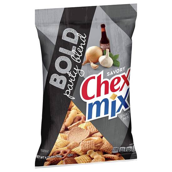 Order Chex Mix Bold Party Blend Snack food online from Deerings Market store, Traverse City on bringmethat.com
