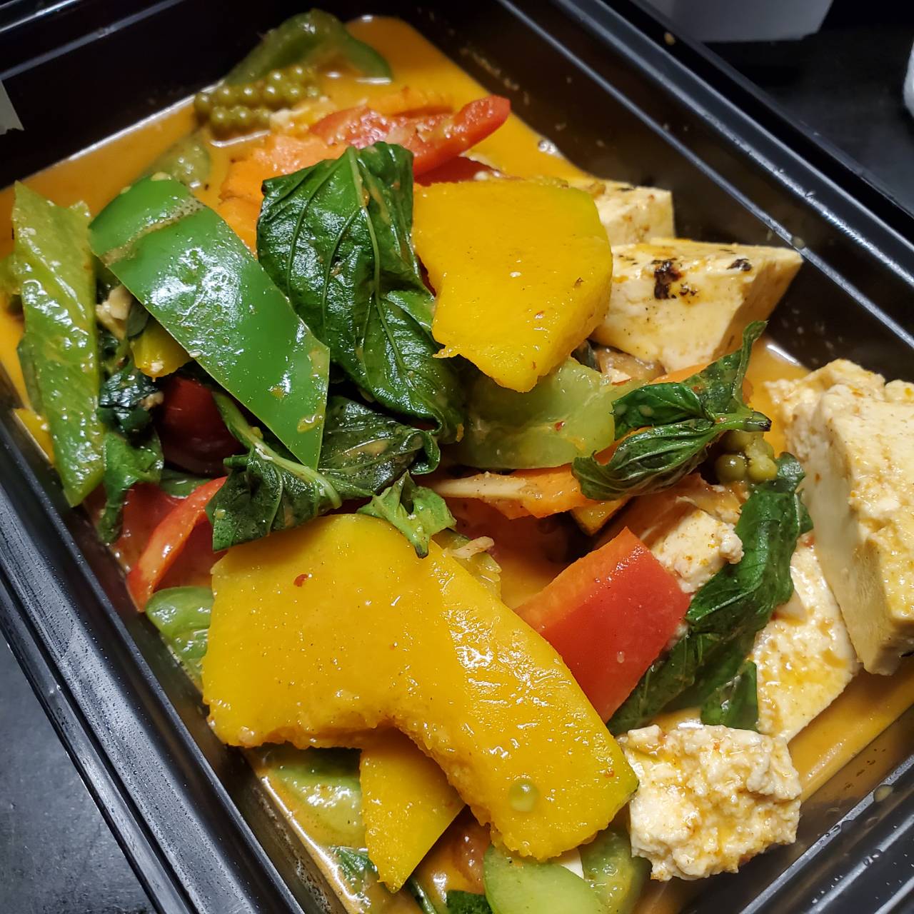 Order Pumpkin Curry Dinner food online from Orchid Thai Restaurant & Bar store, Falmouth on bringmethat.com