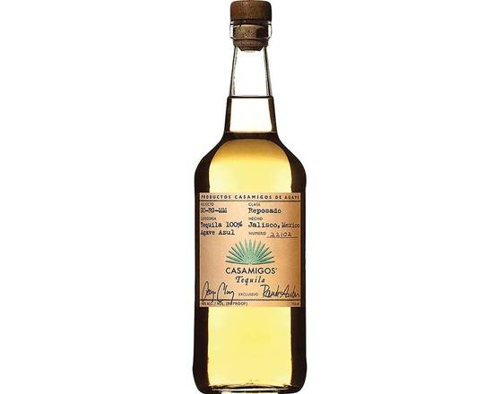 Order Casamigos Reposado, 1000mL tequila food online from Brothers Wine & Liquor store, Copiague on bringmethat.com